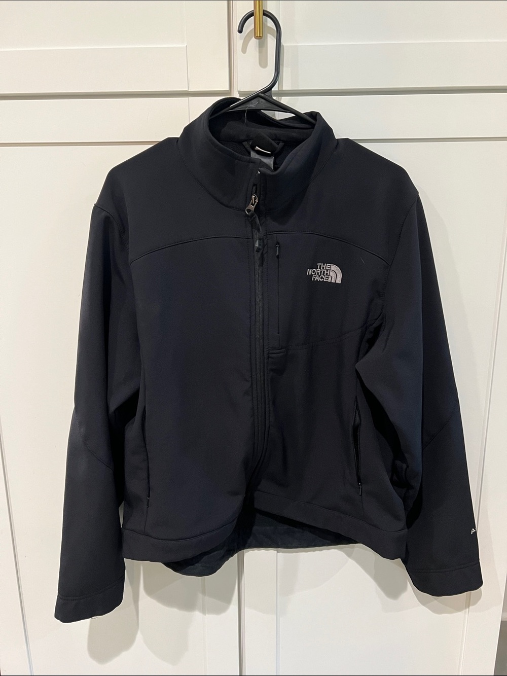 The North Face Black Softshell Zip Jacket